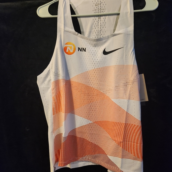 Men's Nike Aeroswift NN 2023 Running Singlet DV7714-100 Kipchoge Size M - Picture 2 of 9